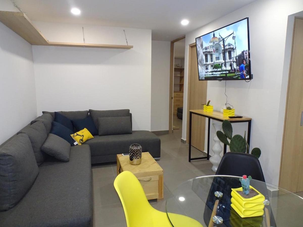 Apartmán Downtown Depto Con Terraza Privada Ciudad de México Exteriér fotografie