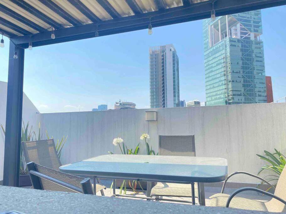 Apartmán Downtown Depto Con Terraza Privada Ciudad de México Exteriér fotografie