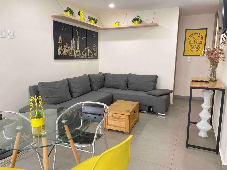 Apartmán Downtown Depto Con Terraza Privada Ciudad de México Exteriér fotografie