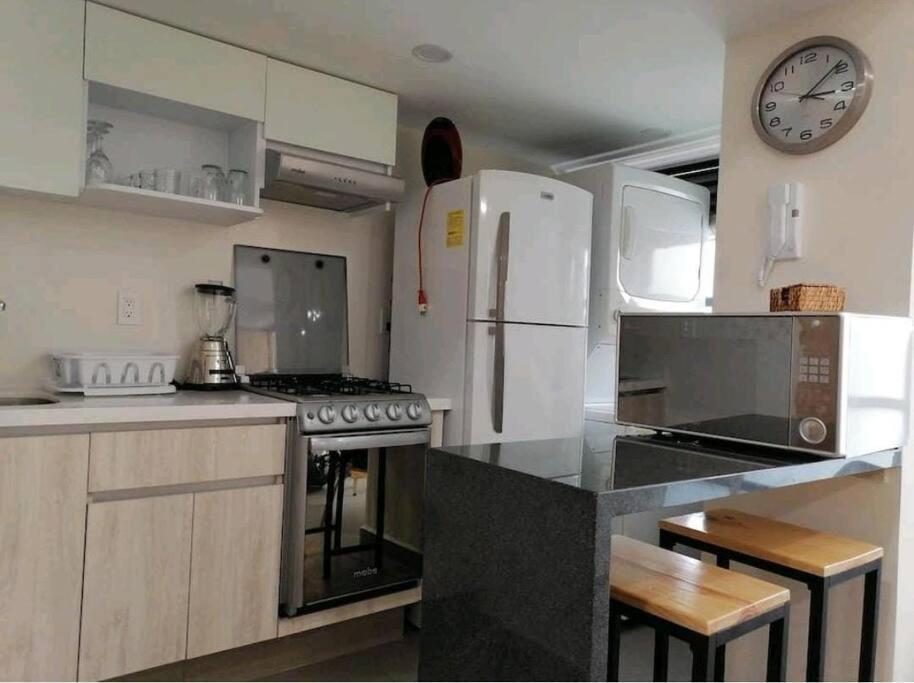 Apartmán Downtown Depto Con Terraza Privada Ciudad de México Exteriér fotografie