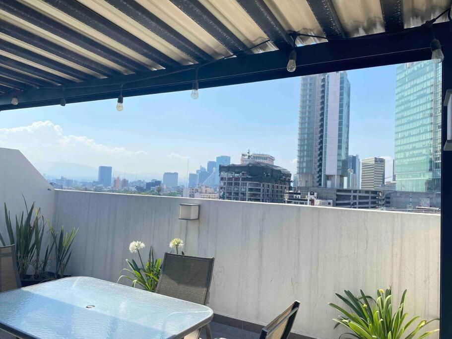 Apartmán Downtown Depto Con Terraza Privada Ciudad de México Exteriér fotografie
