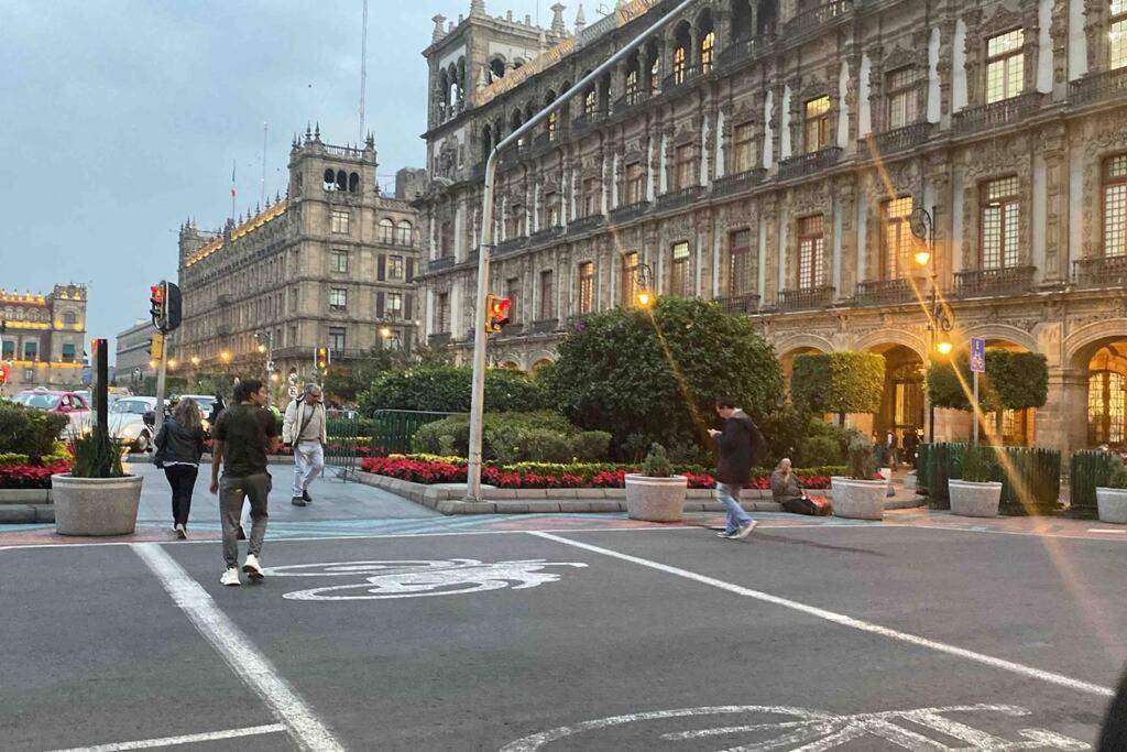 Apartmán Downtown Depto Con Terraza Privada Ciudad de México Exteriér fotografie
