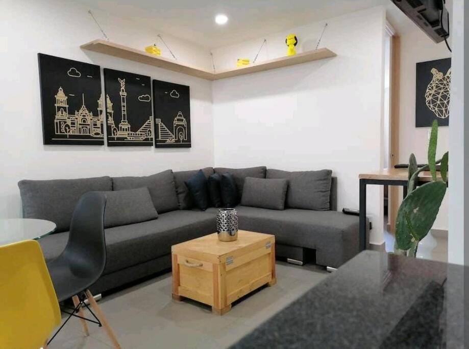 Apartmán Downtown Depto Con Terraza Privada Ciudad de México Exteriér fotografie